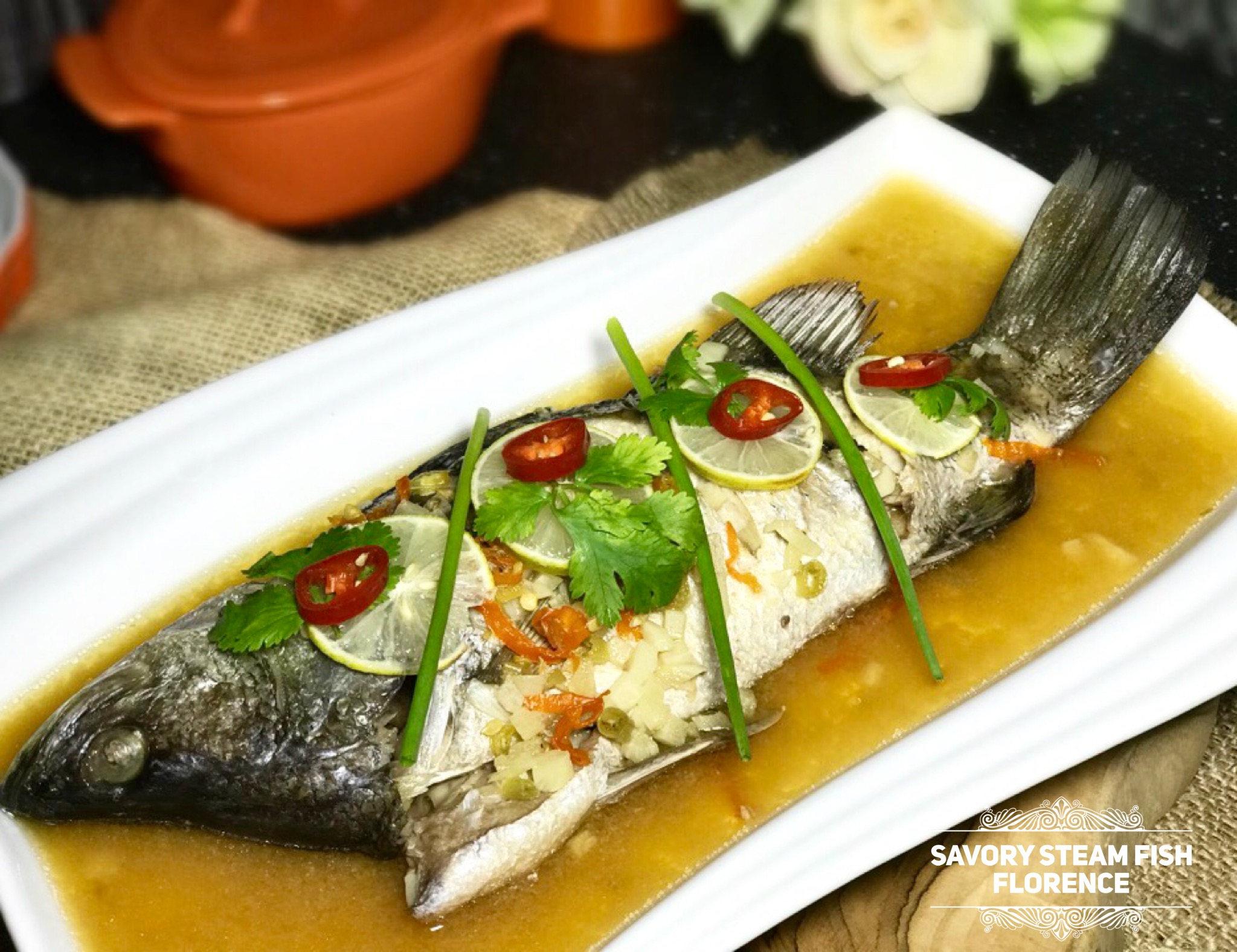 Ikan Kukus Kaya Rasa – Savory Steam Fish – Florence's Home 